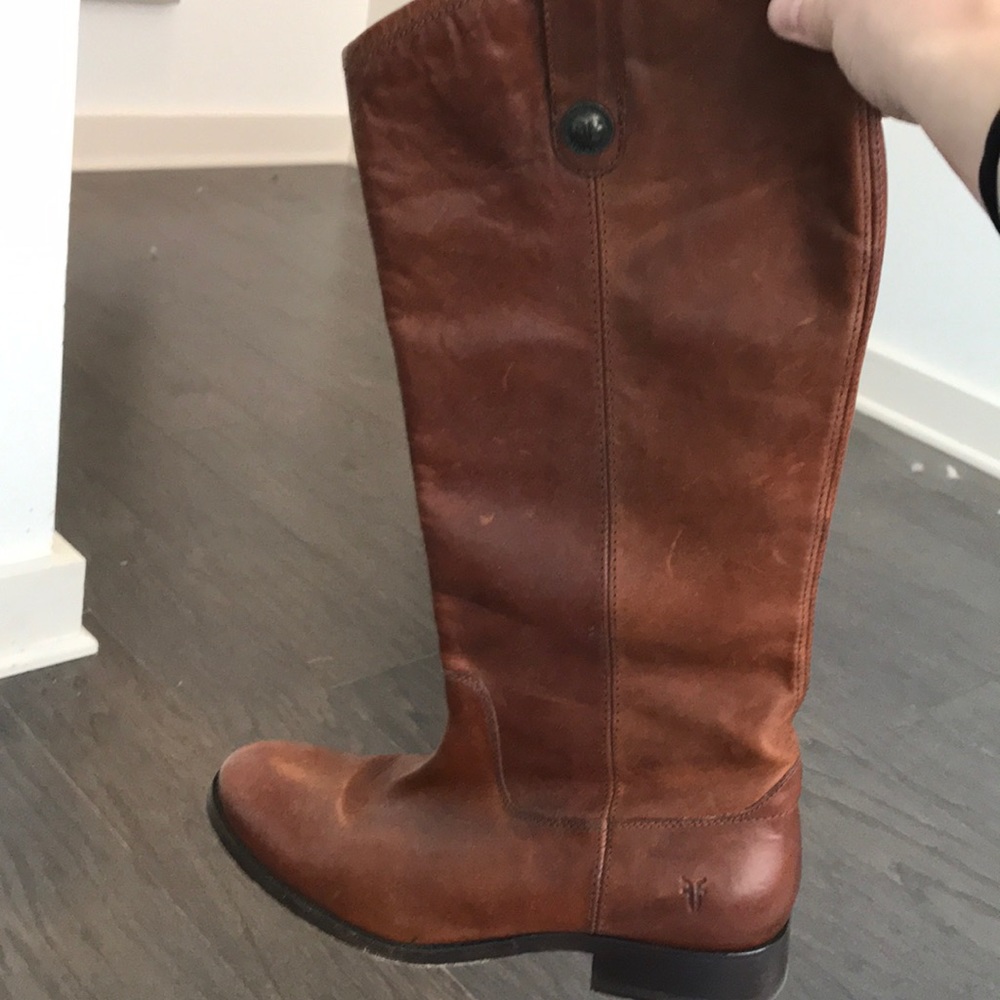 Frye Melissa Button 2 Knee High Boot